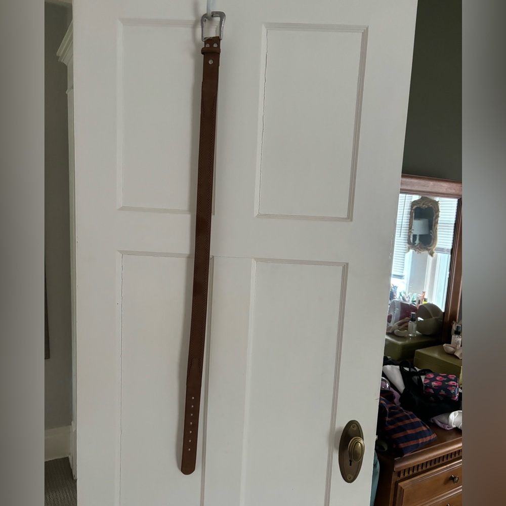 ASOS Tan Leather Belt Western L-XL